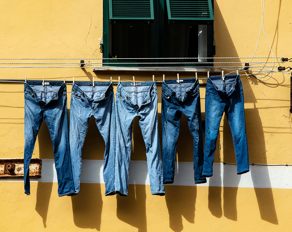 牛仔布的一般生产流程